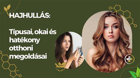 Infografika: hajhullás típusai és okai