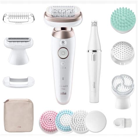 Infografika: Braun Silk-épil 9 9000 felépítése és fő funkciói