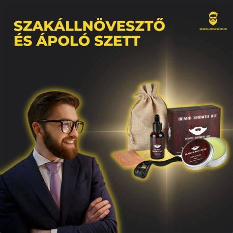 bemasszírozás szakállbalzsammal