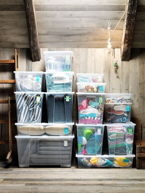 IKEA SAMLA tárolódobozok különböző méretekben