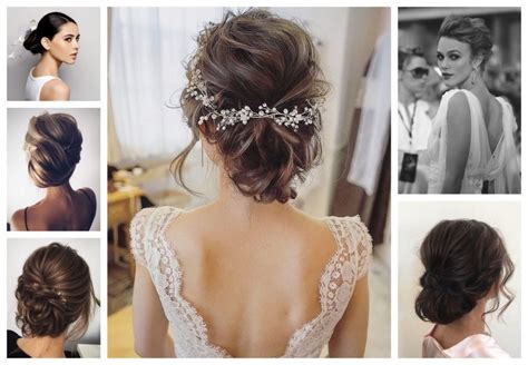 Esküvői frizura virágfüzérrel