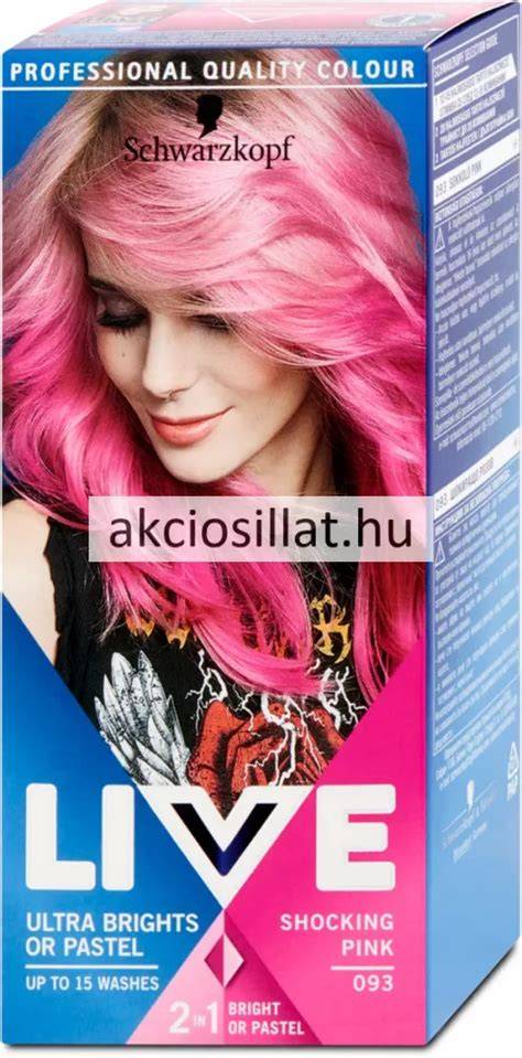 Schwarzkopf Live Color Glossing hajszínező - Epres Limonádé