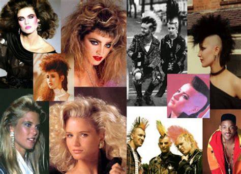 80-as évek férfi frizurák retro stílus