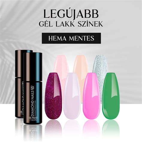 Különböző gél lakk effektek