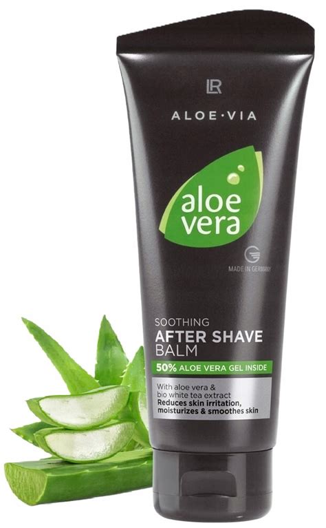 Aloe verát és kamillát tartalmazó borotválkozás utáni balzsam