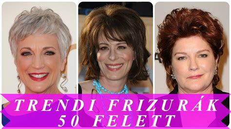 Nők frizurái 50 felett