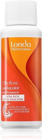 Infografika: Londa Color folyamat és oxidáló emulzió arányok