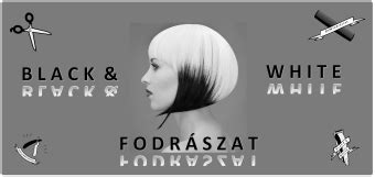 Kép a Black and White Fodrászat belsejéről
