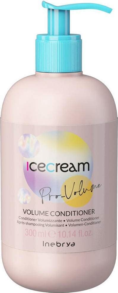 Inebrya Ice Cream Pro Volume sampon csomagolása