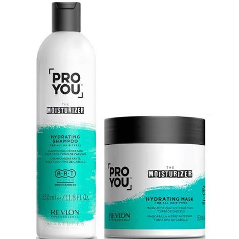 Revlon Pro You Purifying Shampoo - termékfotó és fő előnyök infografika