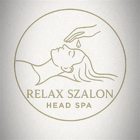 Head Spa és fodrász szalon illusztráció