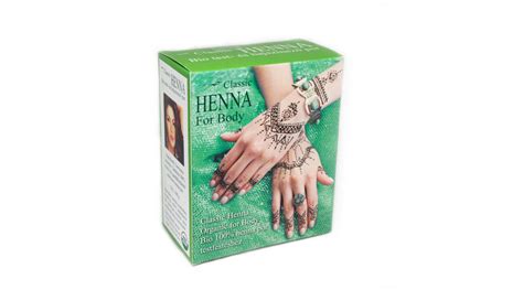 henna por és keverés tálban