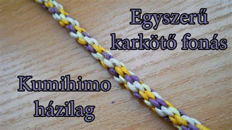 karkötő fonás alap eszközei
