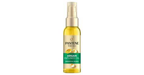 Pantene argánolajos hajápoló olaj vizuális összefoglaló