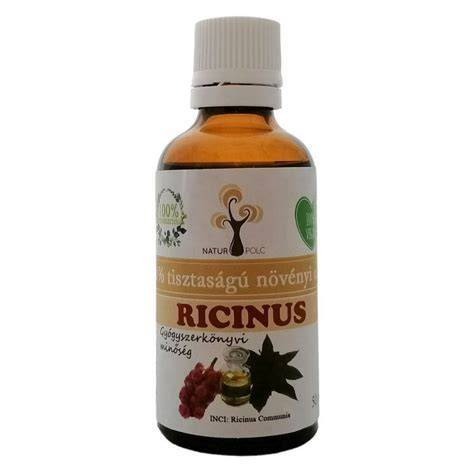 ricinus növény és olaj - növényrajz és készítmény