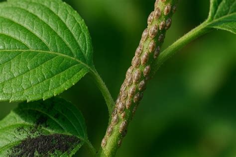 Pajzstetvek a növény levélén