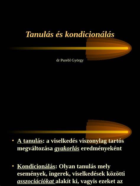 Kondicionálás anatómiája a hajon