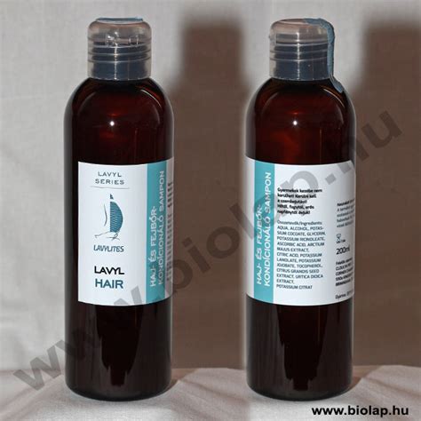 Lavyl Hair sampon használati útmutató