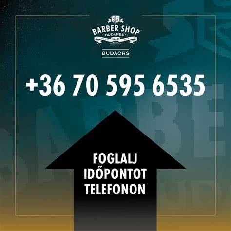 Infografika a Barber Shop Budapest - GOBUDA szolgáltatásairól és képzési ajánlatokról