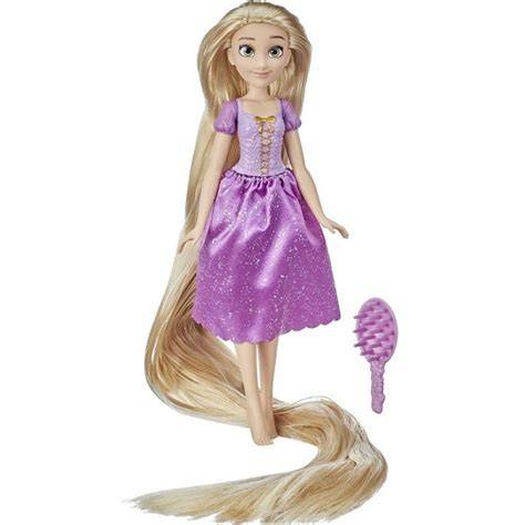 Interaktív Aranyhaj baba világító hajjal, lila tincsekkel és Pascallal