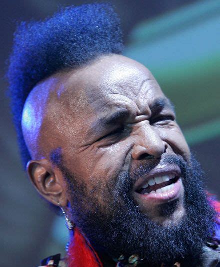 Mr. T mohawk frizurával