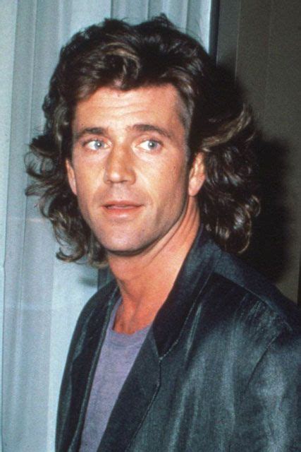 Mel Gibson mullet frizurával