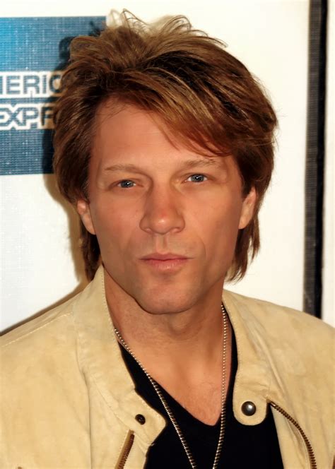 Jon Bon Jovi rock frizurával