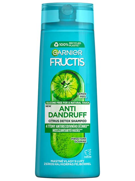Infografika: Garnier Fructis Citrus Detox összetevők és hatásmechanizmus