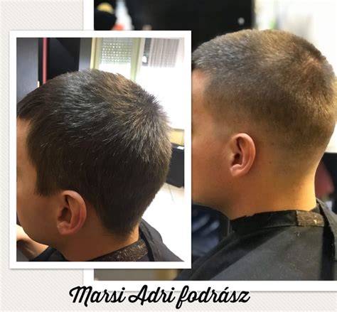 Férfi fodrász kiszolgálás, gyors vágás
