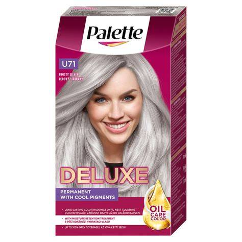 Palette Deluxe U71 Fagyos Ezüst hajfesték doboza