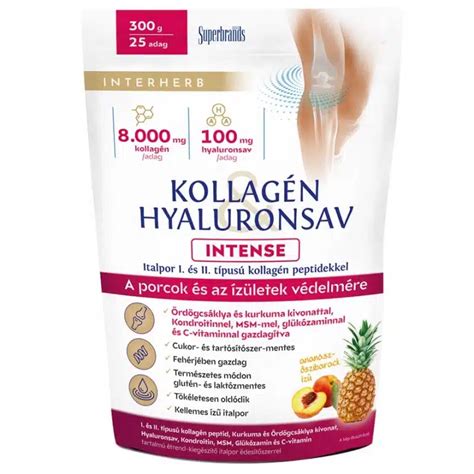 hialuronsav és kollagén működési séma