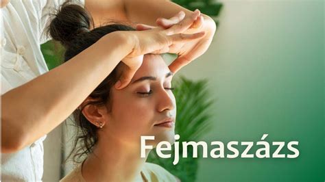 stresszoldó fejmasszázs