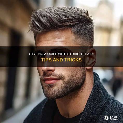 Quiff styling tips