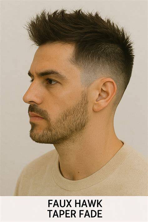 Faux hawk example