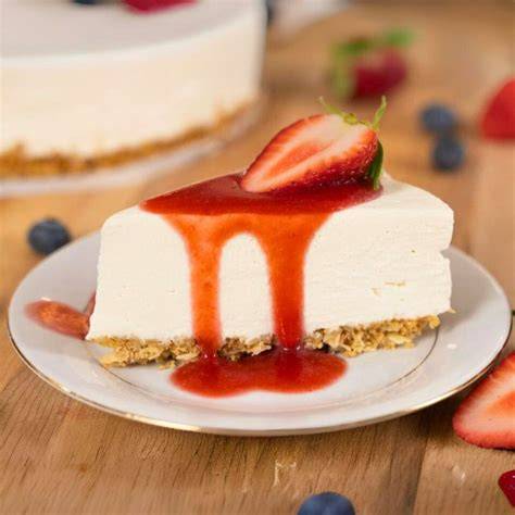 Fotó: Cheesecake mascarpone réteggel és cookie-darabokkal