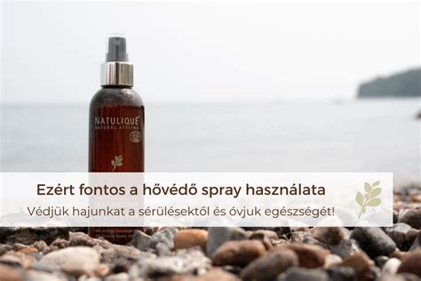 Hővédő spray használata hajsütés előtt