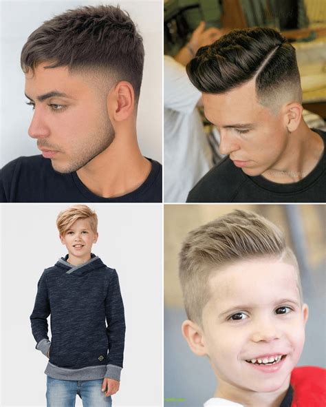 Fiú frizurák különböző korokban