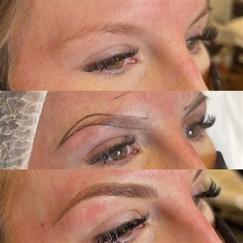 Infografika: Microblading és Artistry különbségek, egyenletes kulisszák