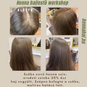 henna hajfestés Győrben grafikus ábra