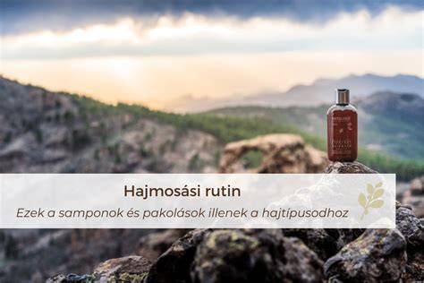 Infografika: 2-3 napos hajmosási rutin vázlata