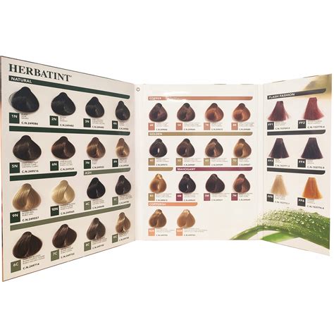 Herbatint színpaletta