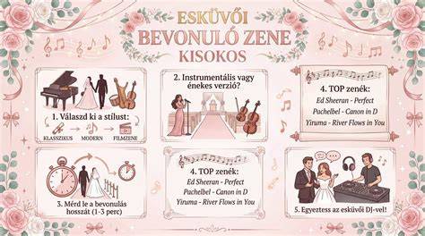 Infografika: esküvői helyszín és díszítés vázlat