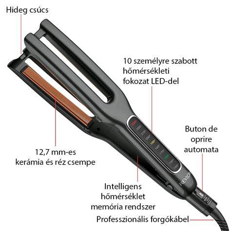 LCD hajvasaló kijelző funkciók