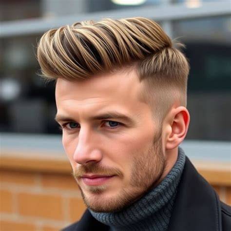 Modern pompadour stílus