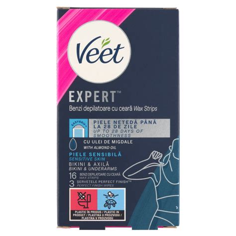 Veet Expert gyantaszalagok használata