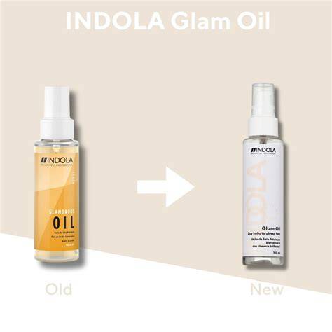 Infografika: Indola Glam Oil összetevők és hatás