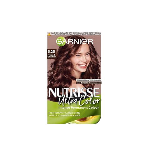 Garnier Nutrisse hajfesték dobozának tartalma