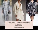 Dramatikus testtípus öltözködési stílusa