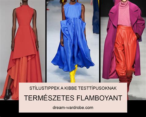 Természetes flamboyant testtípus inspiráció