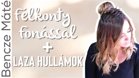 Nő laza hullámokkal és hajpánttal